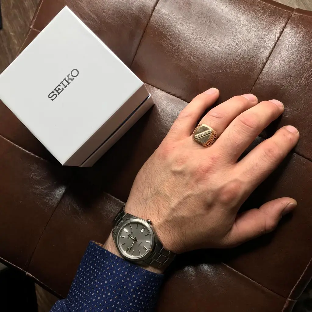 SEIKO CLASSIC TITANIUM SUR369P1 - Image 4
